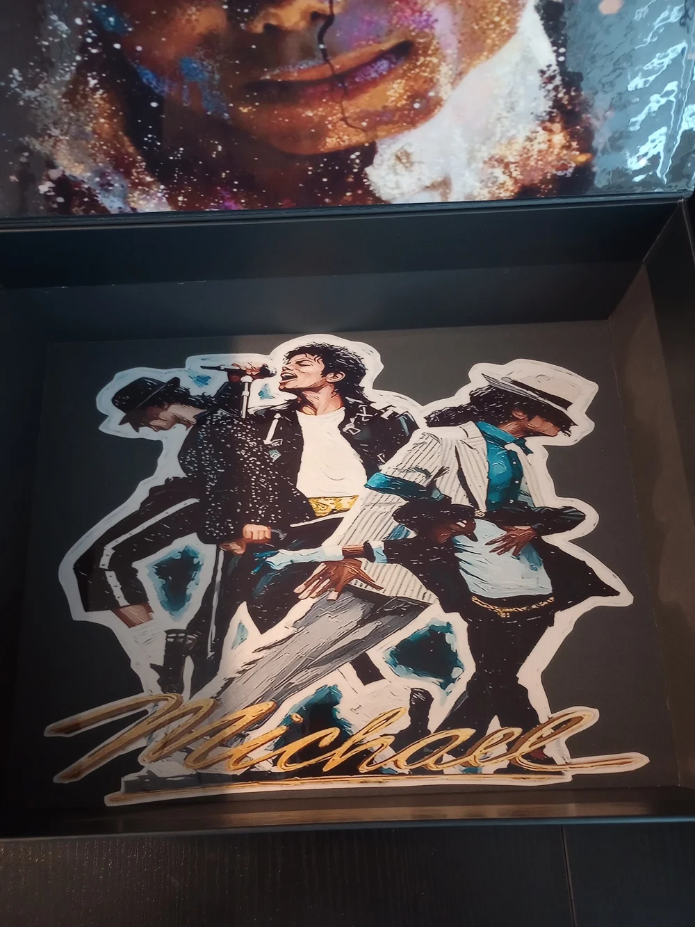 Custom box Remembering Micheal Jackson